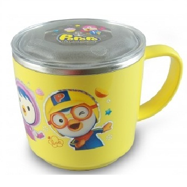 Cốc uống nước inox có nắp 